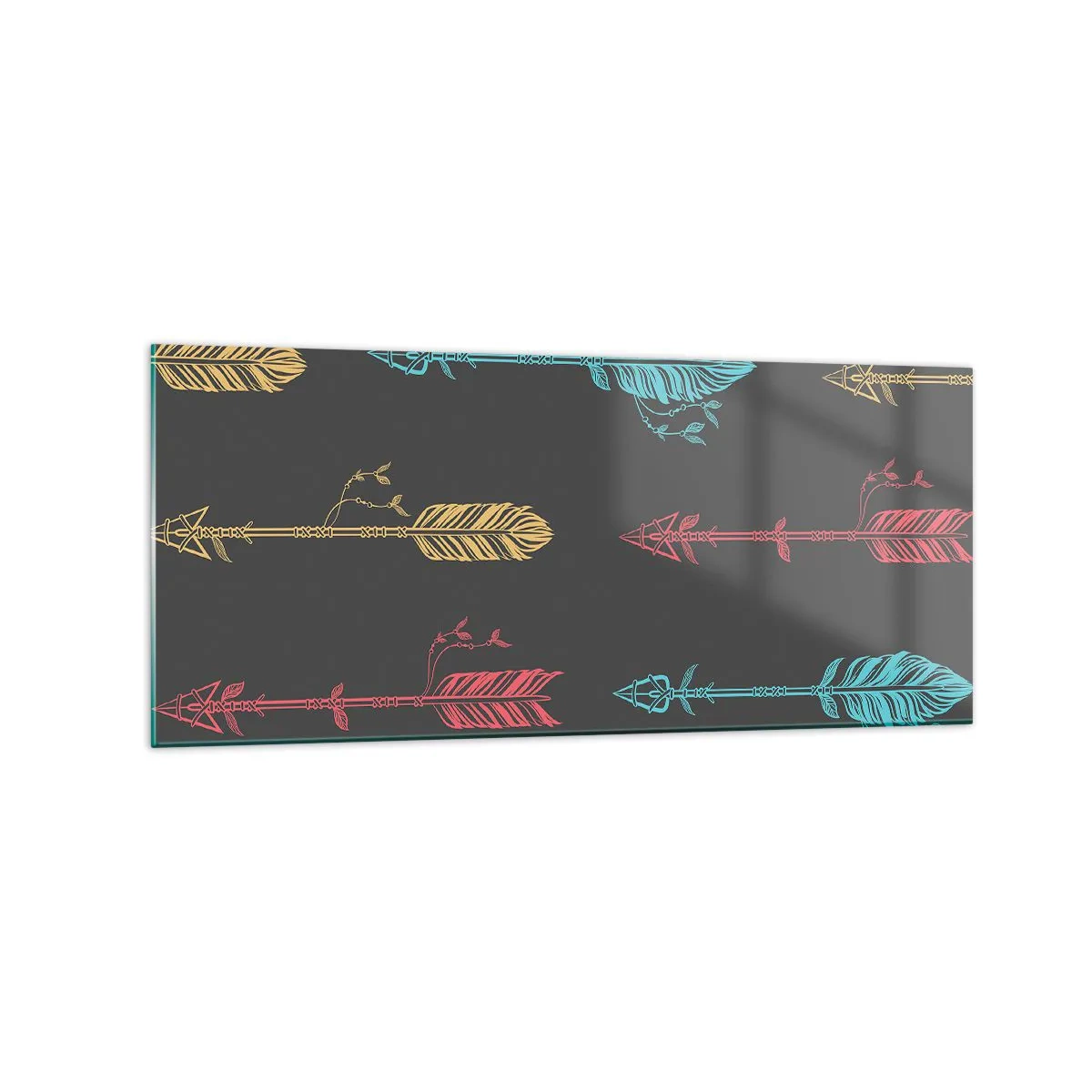 Schilderen op glas - In de verordening - 120x50 cm