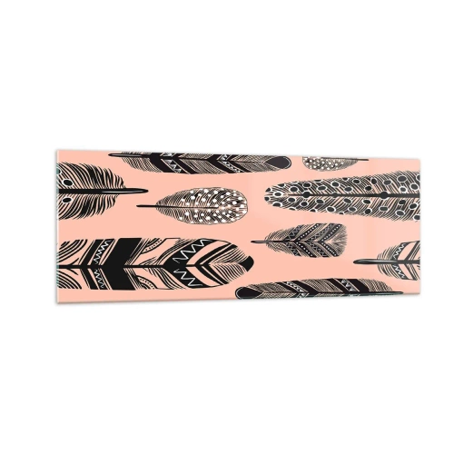 Schilderen op glas - Indiase collectie - 140x50 cm