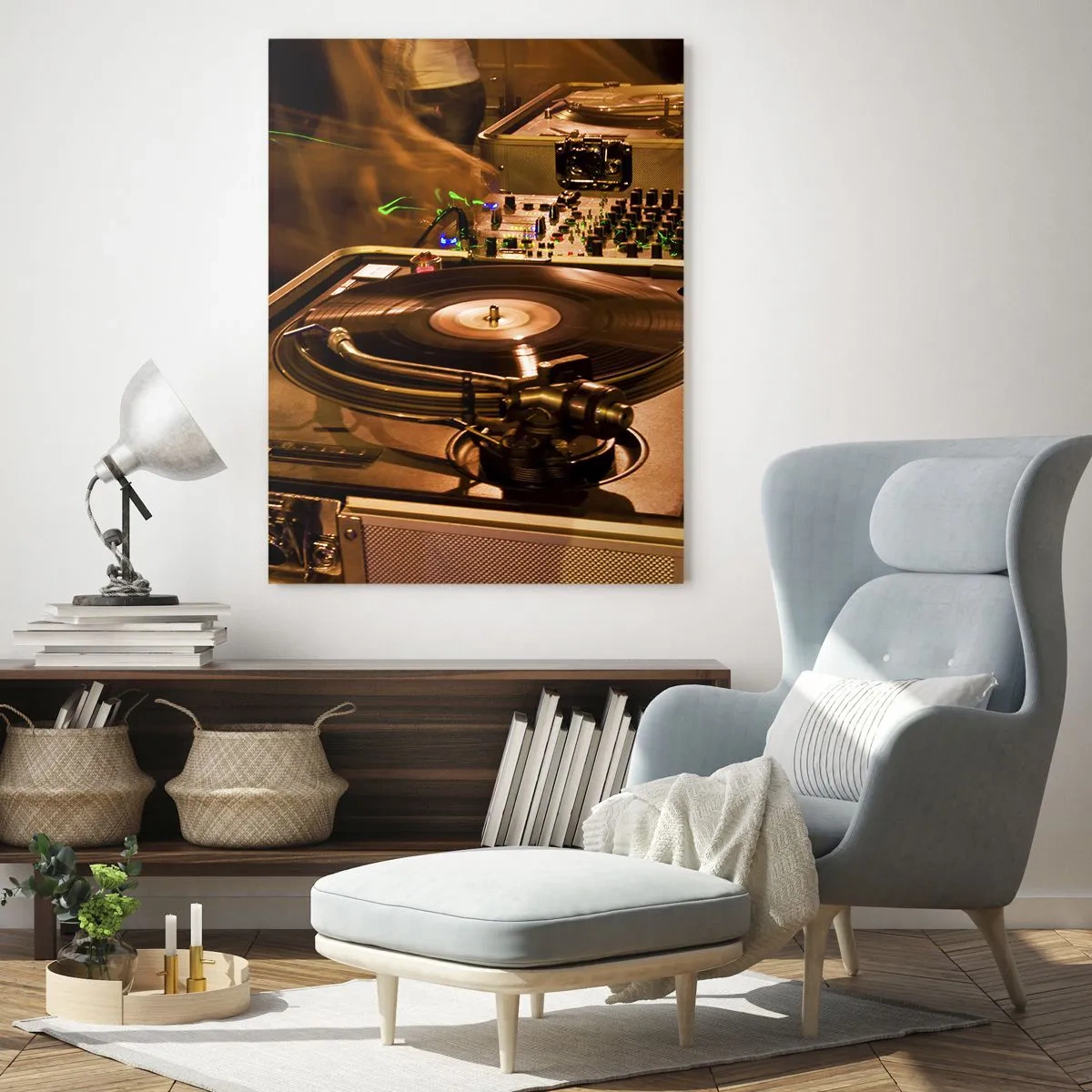 Schilderen op glas - Voel je de kracht? - 50x70 cm