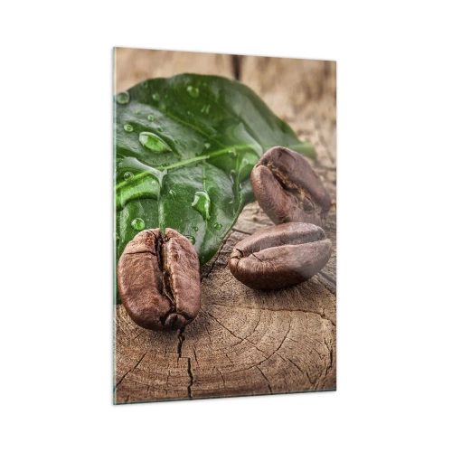 Schilderen op glas - De meest ware en zwarte - 50x70 cm