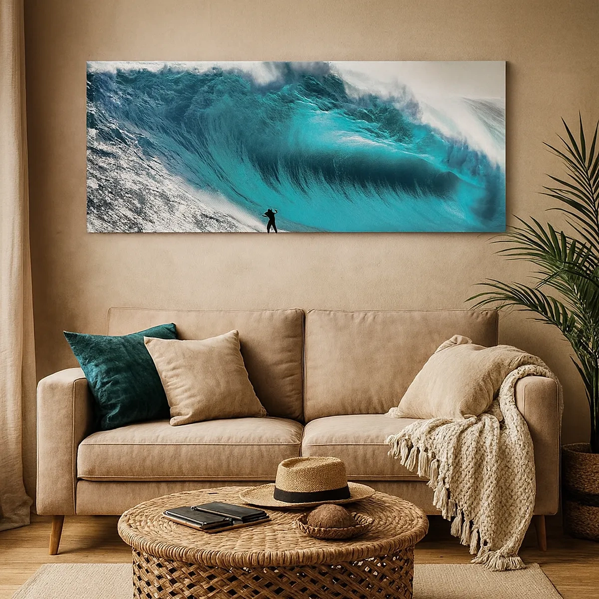 Schilderen op canvas - Uitdaging aanvaard - 30x30 cm