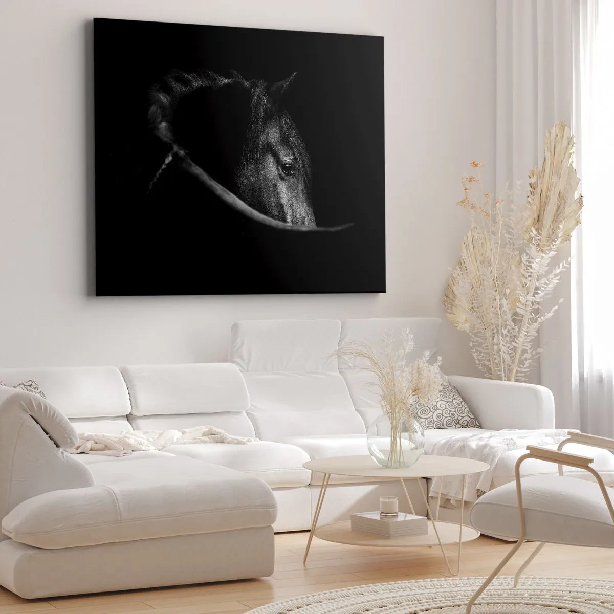 Schilderen op canvas - Zwarte Prins - 100x70 cm