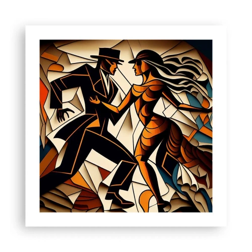 Poster - Dans van pasie - 50x50 cm