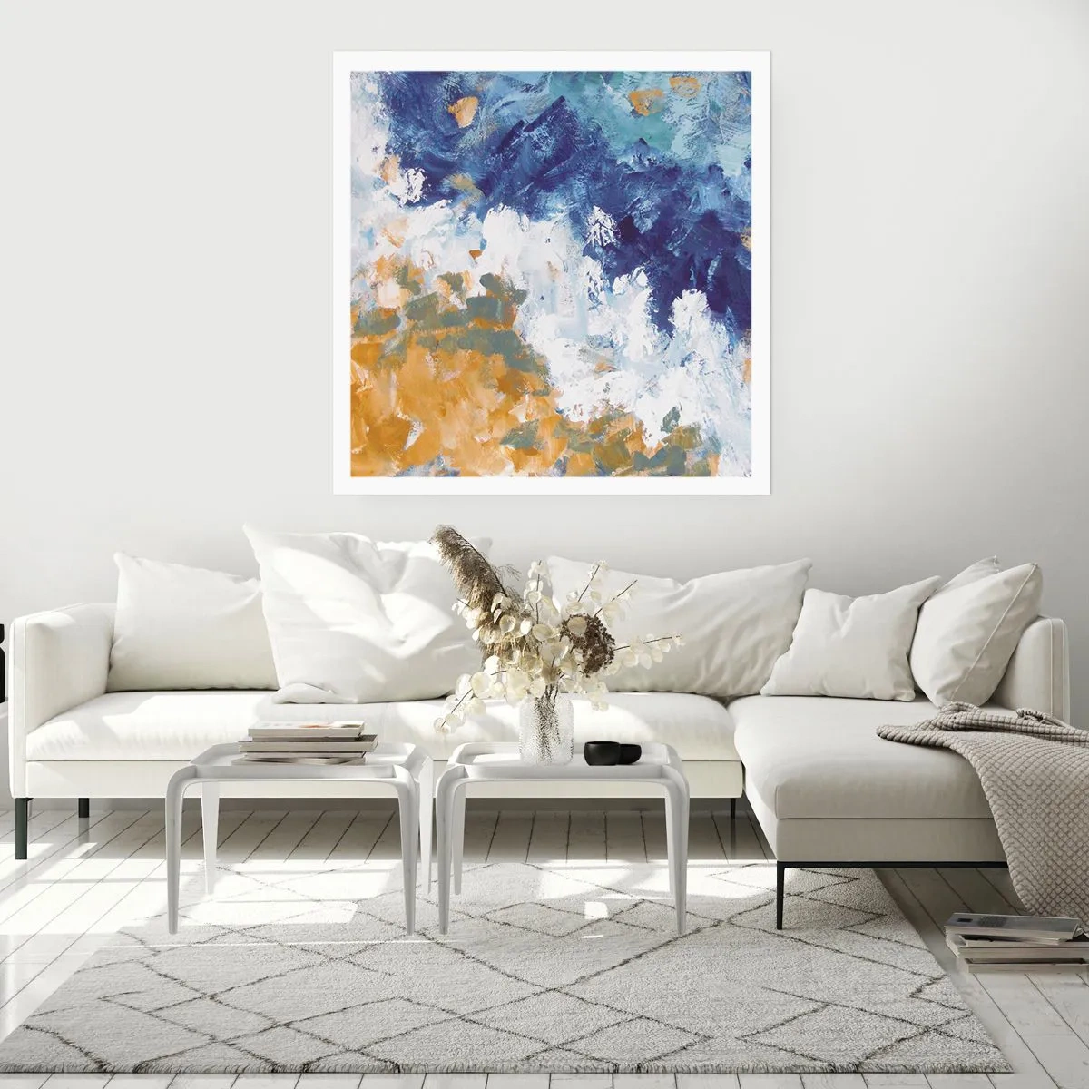 Poster - Dans der Elementen - 40x40 cm