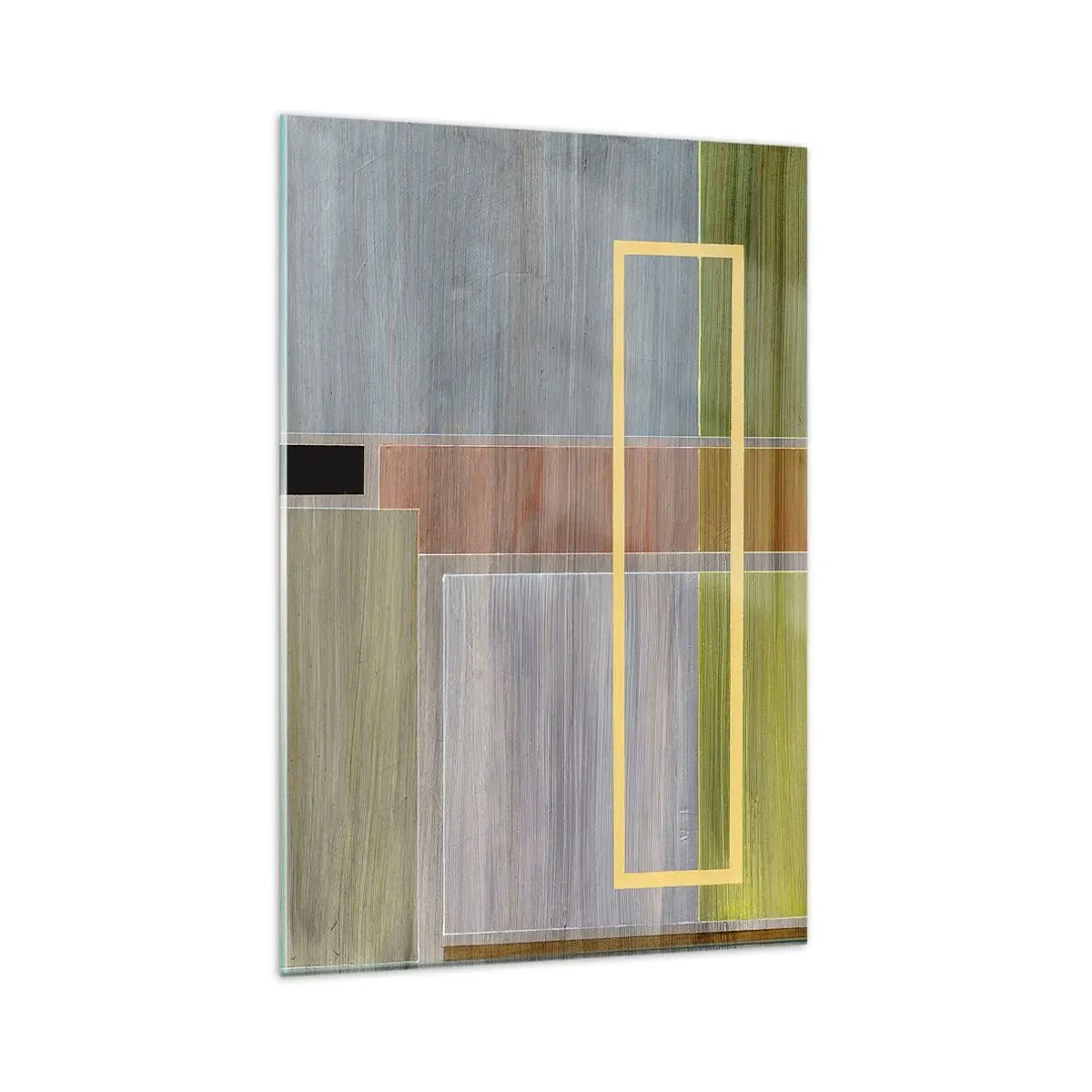 Schilderen op glas - Eenvoudig en rustig - 80x120 cm
