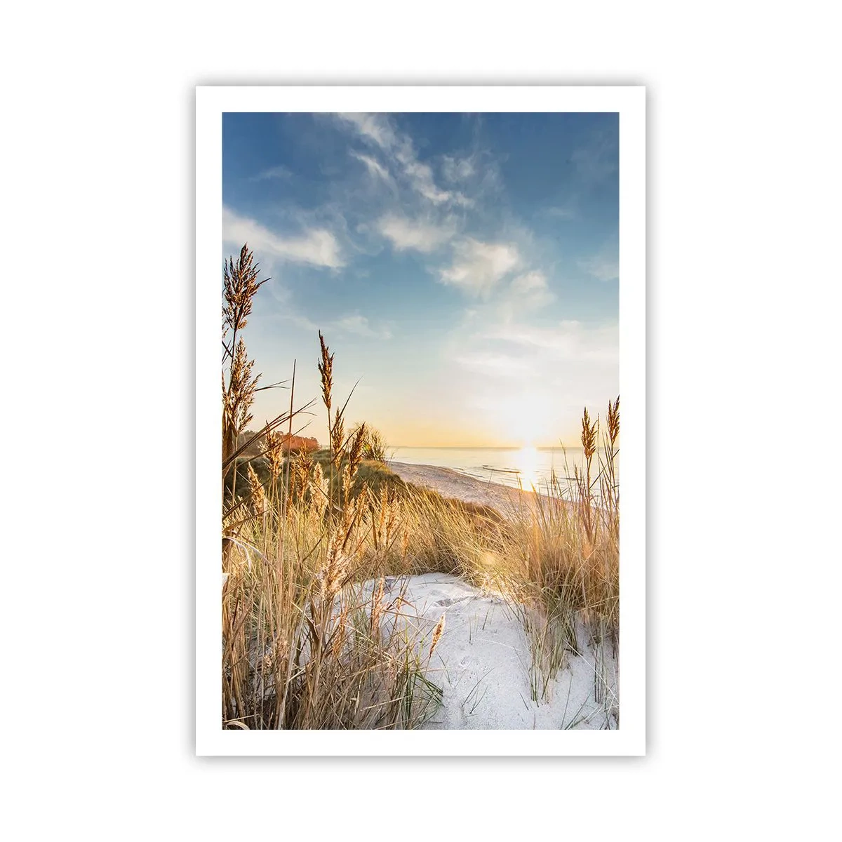 Poster - Noord strand - 61x91 cm