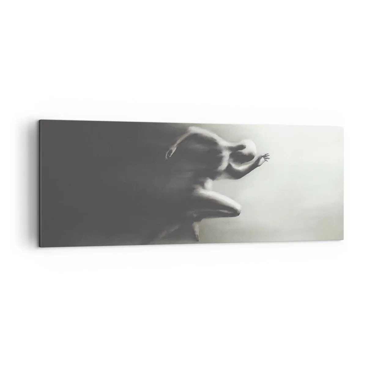 Schilderen op canvas - Niet te stopen - 140x50 cm