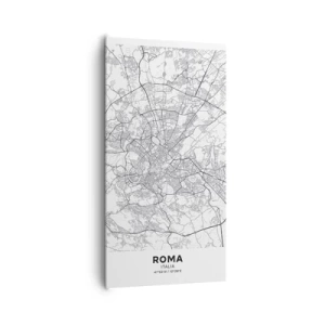 Schilderen op canvas - Romeinse cirkel - 65x120 cm