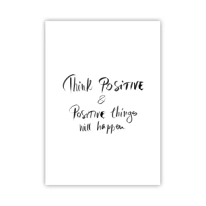 Poster - Hoe leef je het leven? - 70x100 cm