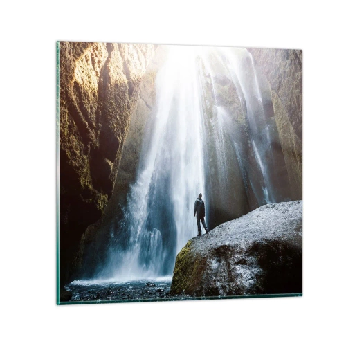 Schilderen op glas - Herstel van proporties - 60x60 cm