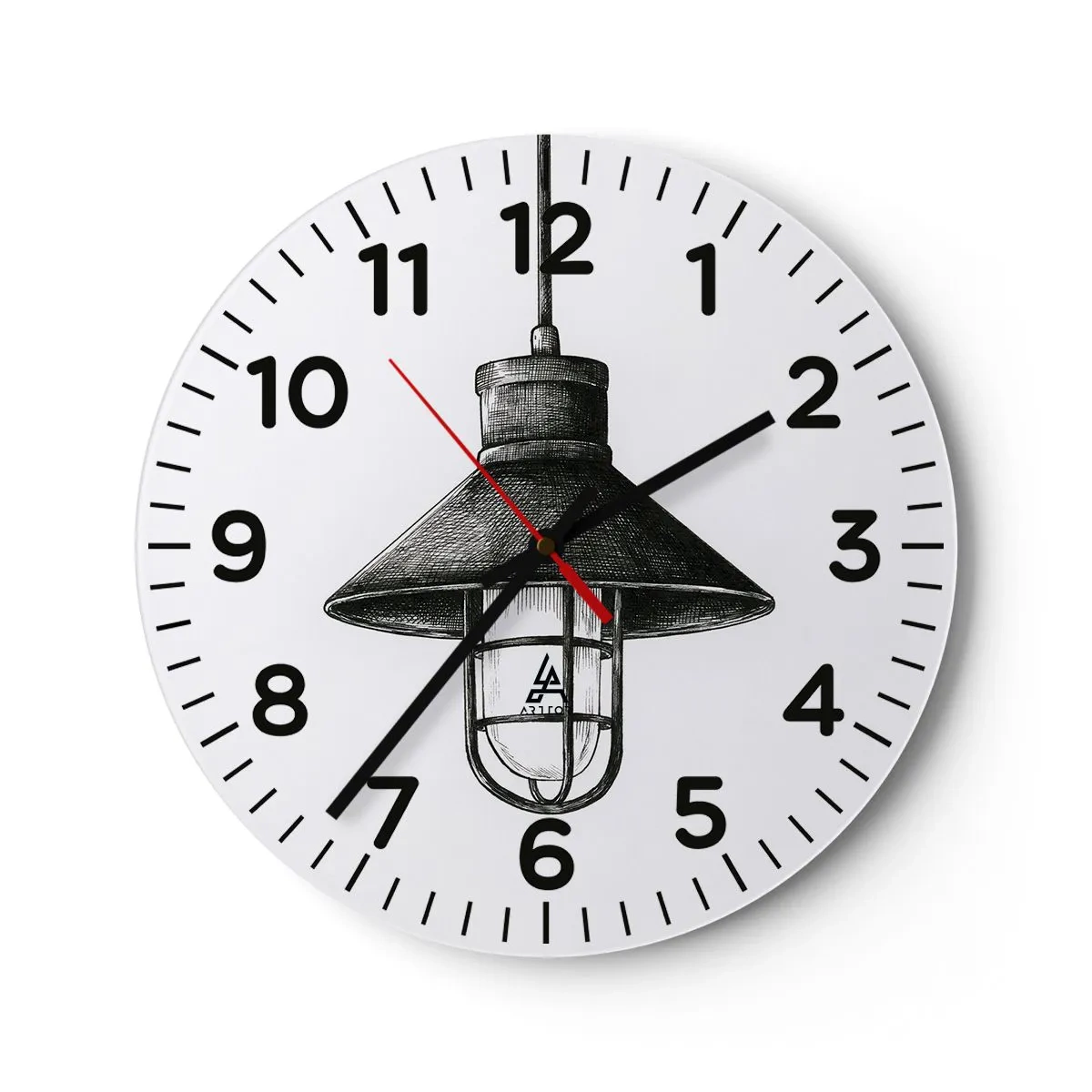 Wandklok - Klok - Zoals jaren geleden… - 40x40 cm