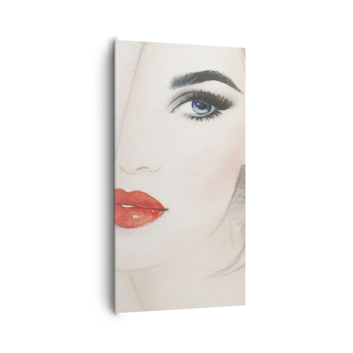 Schilderen op canvas - Het hypnotiseert en bedwelmt - 65x120 cm