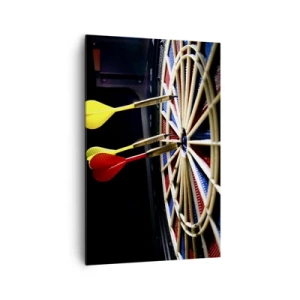 Schilderen op canvas - De spikerop de kop - 80x120 cm