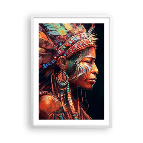 Poster in een witte lijst - Magisch ritueel - 50x70 cm