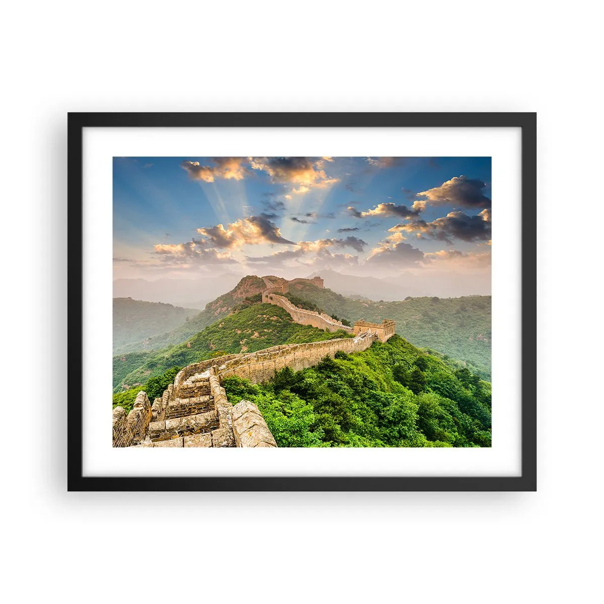 Poster in een zwarte lijst - Eeuwige grootheid - 50x40 cm