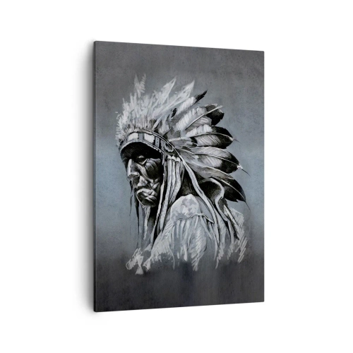 Schilderen op canvas - Keer terug naar de wortels - 50x70 cm