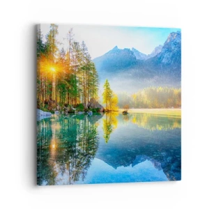 Schilderen op canvas - Majesteit en zoetheid - 30x30 cm