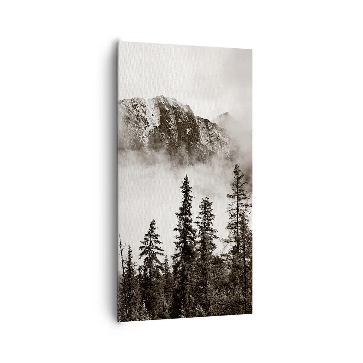 Schilderen op canvas - Granieten liniaal - 65x120 cm