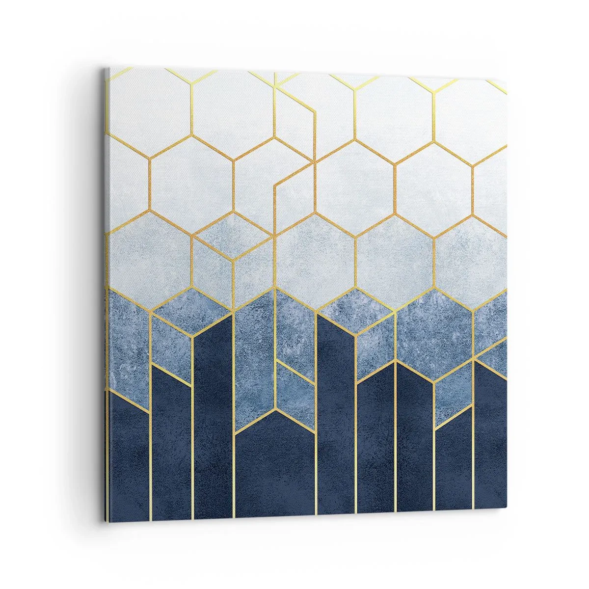 Schilderen op canvas - Compositie in een gesyncopeerd ritme - 60x60 cm