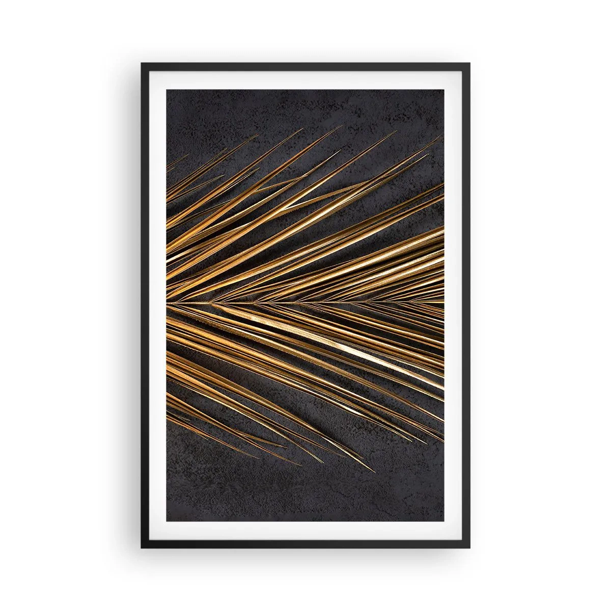 Poster in een zwarte lijst - Het goud van de tropen - 61x91 cm