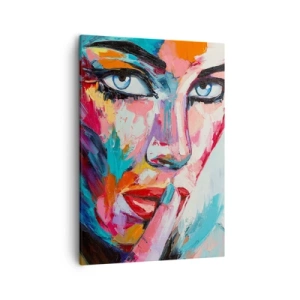 Schilderen op canvas - Ons eerste geheim - 50x70 cm
