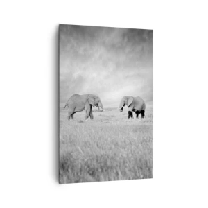 Schilderen op canvas - Grijs is mooi - 80x120 cm