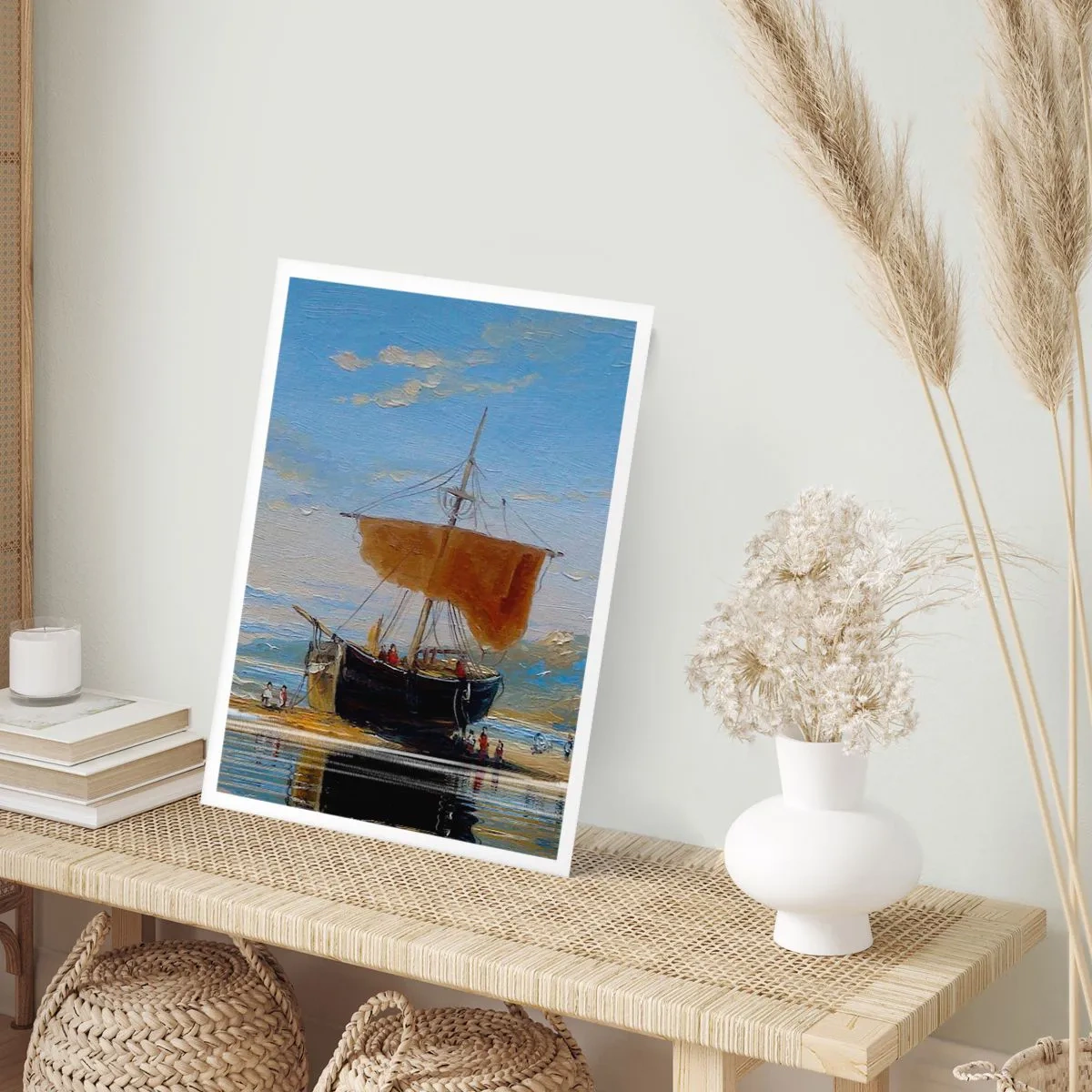 Poster - Water, bodem, lucht - 70x100 cm