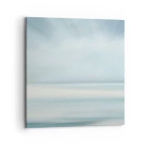 Schilderen op canvas - Vrede tot aan de horizon - 70x70 cm