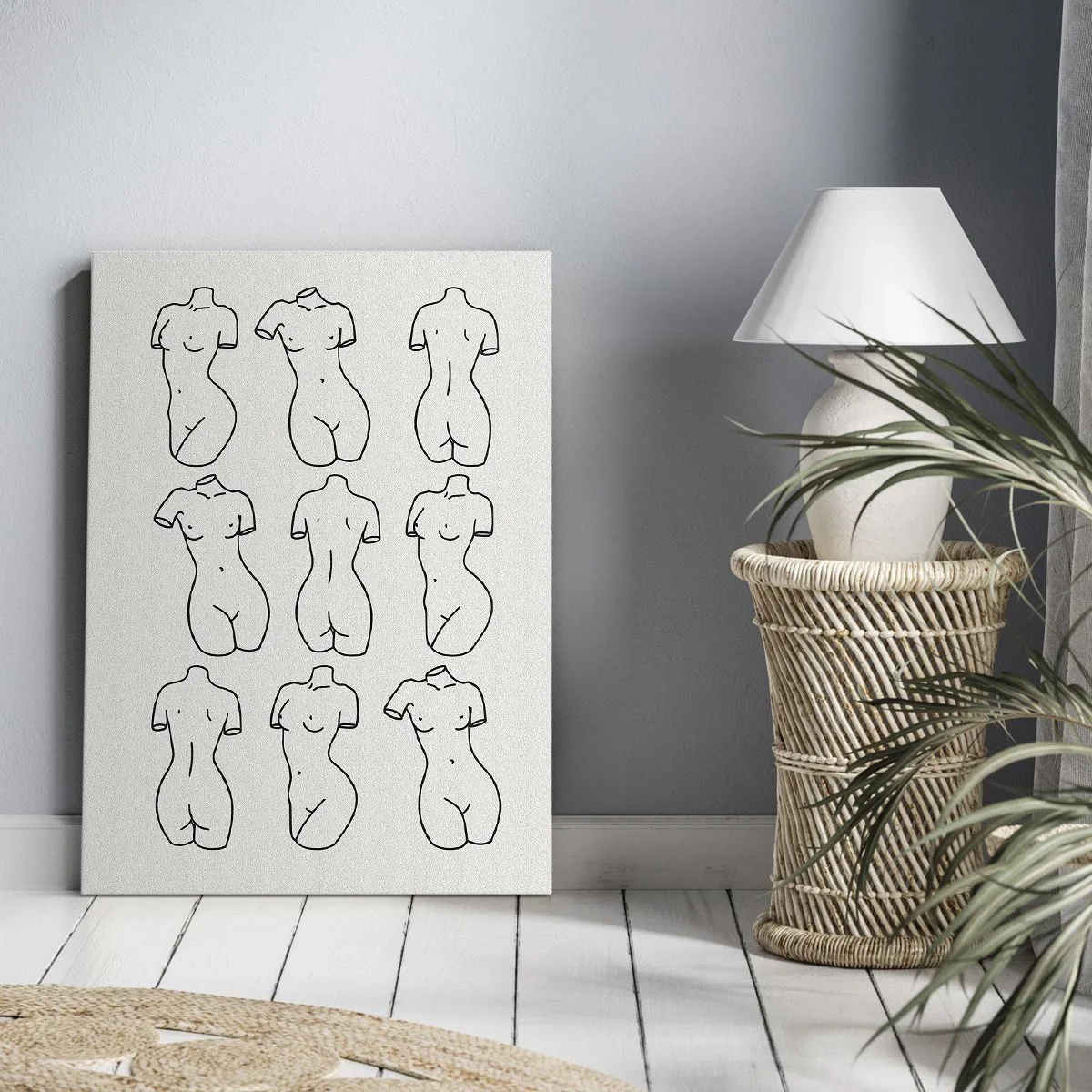 Schilderen op canvas - Alleen Venus - 70x100 cm