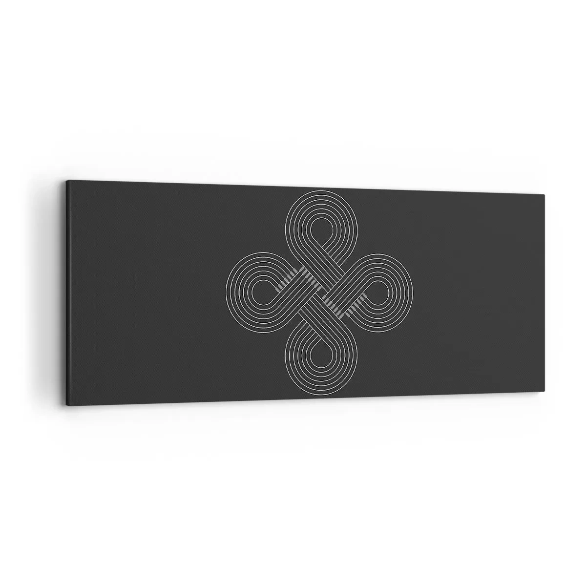 Schilderen op canvas - In de Keltische geest - 120x50 cm