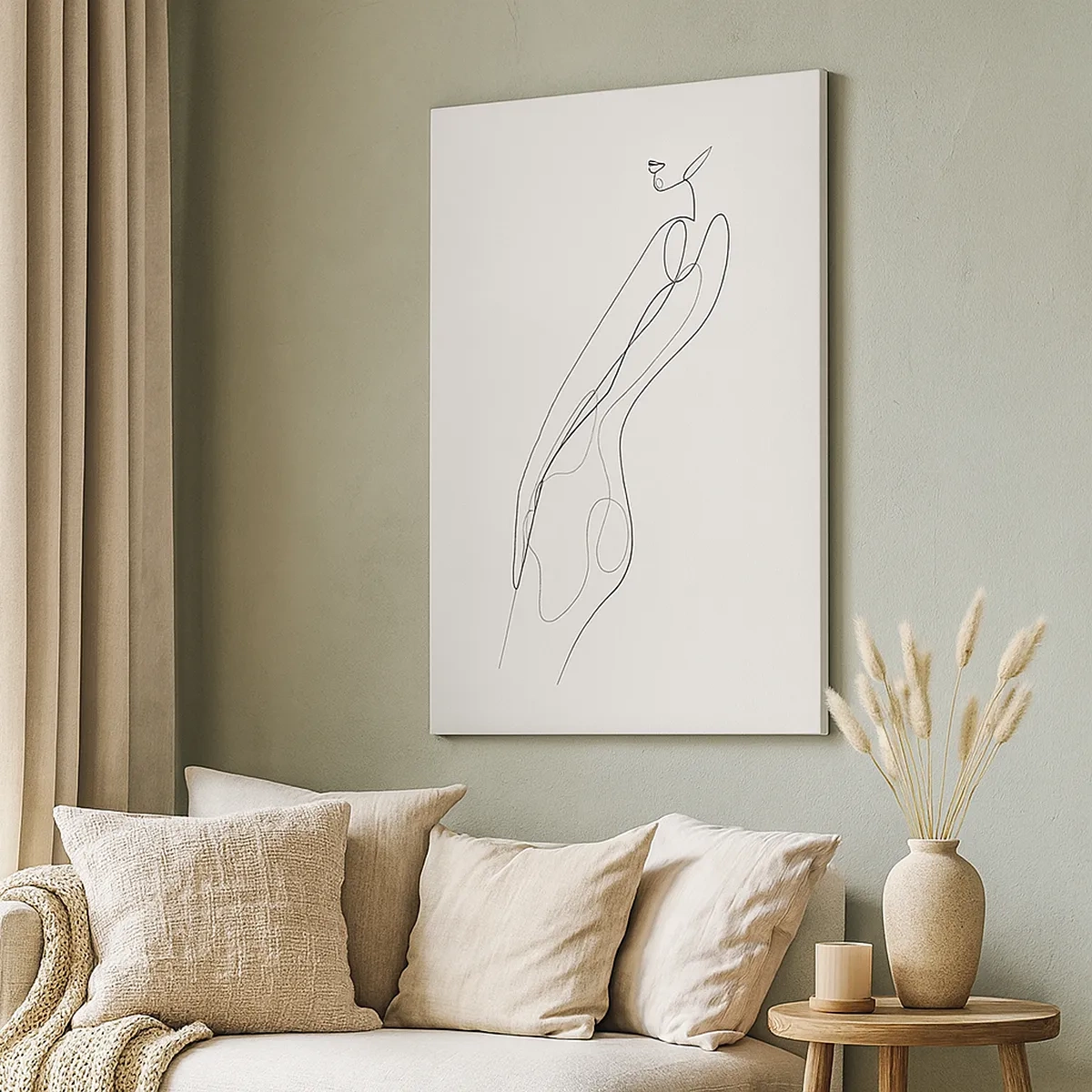 Schilderen op canvas - Gewoon een belofte - 50x70 cm