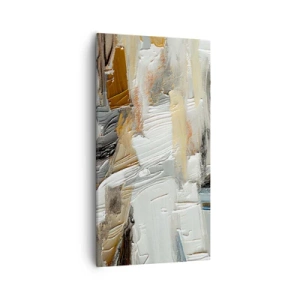 Schilderen op canvas - Kleurrijke lagen - 55x100 cm