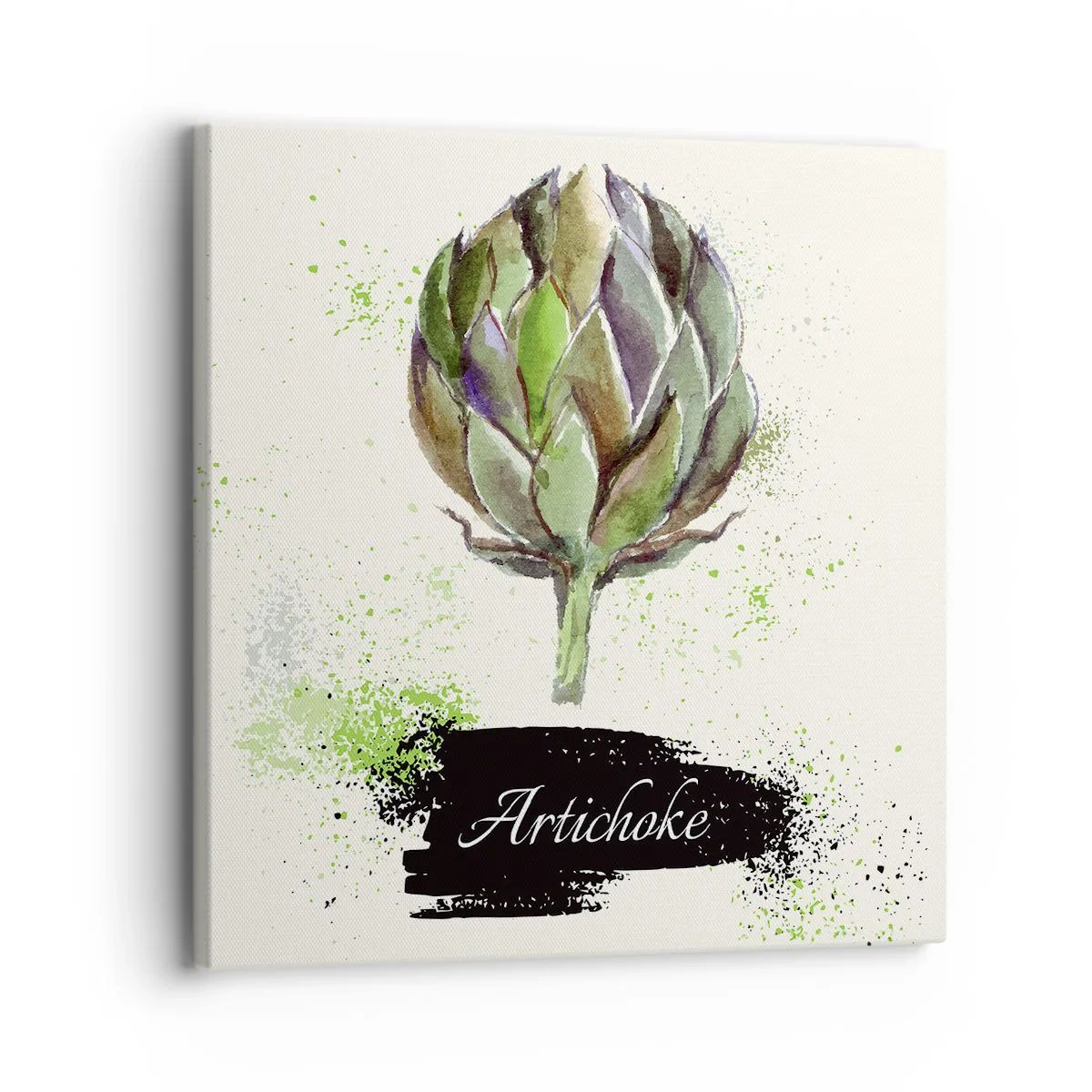 Schilderen op canvas - Eviva-groenten! - 30x30 cm