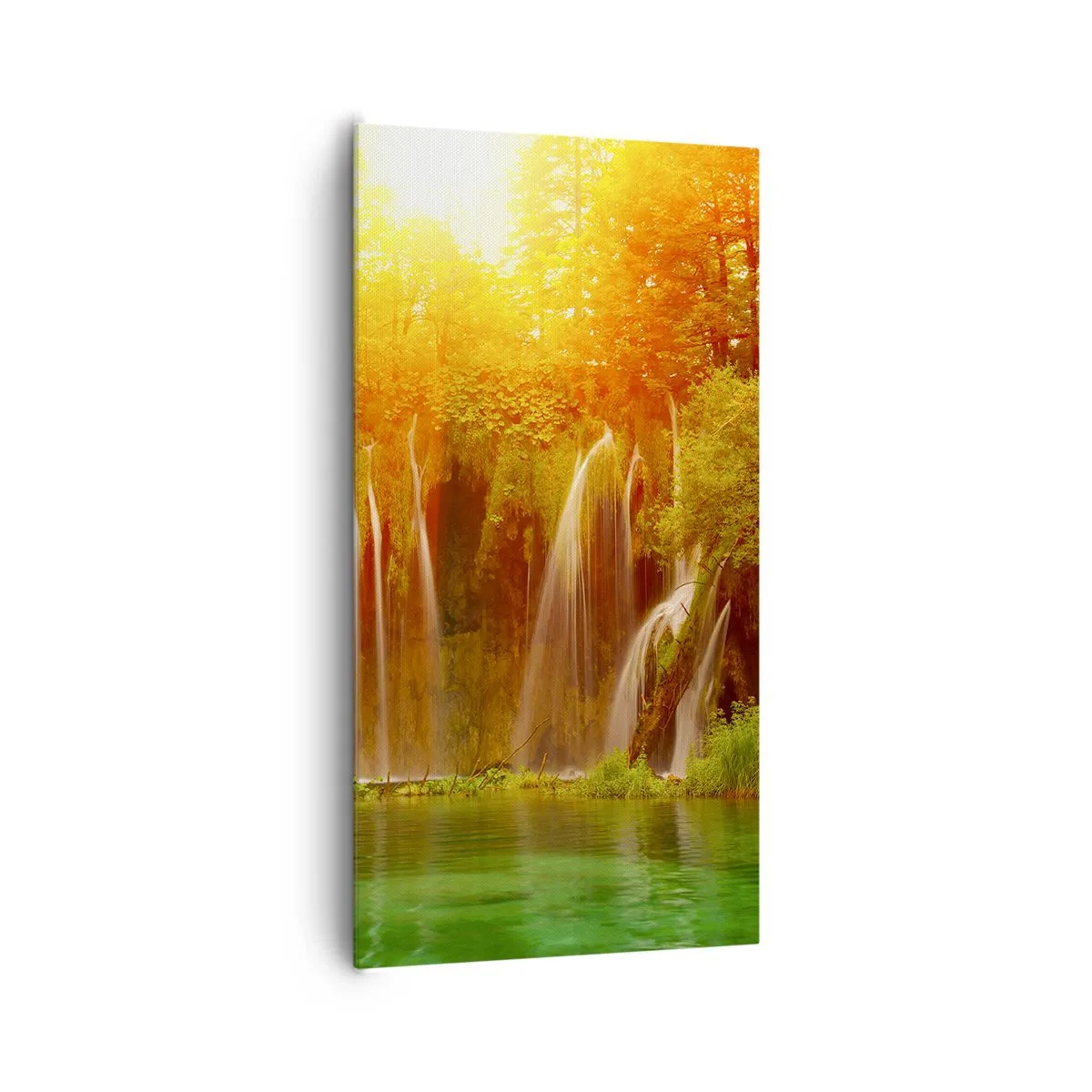 Schilderen op canvas - In de zon en in de schaduw - 65x120 cm