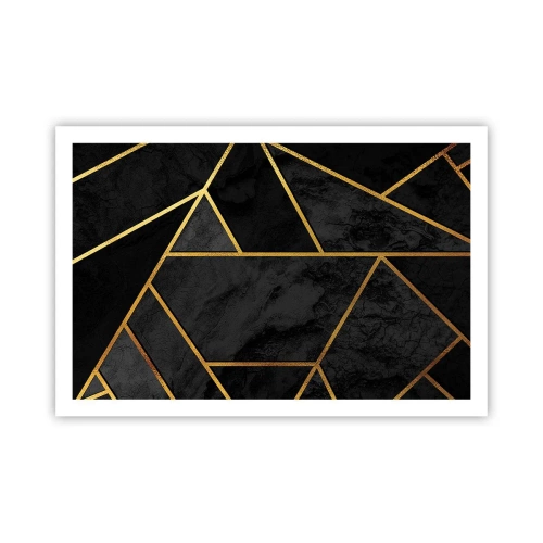 Poster - Duisternis en glans - 91x61 cm