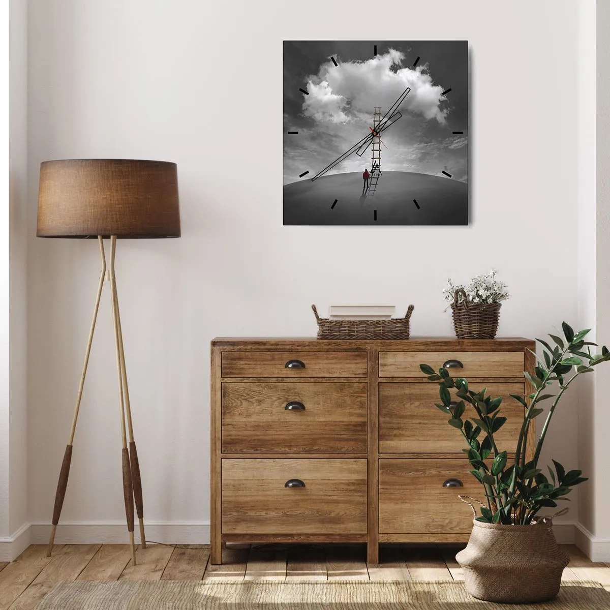 Wandklok - Klok - Alles is mogelijk - 40x40 cm