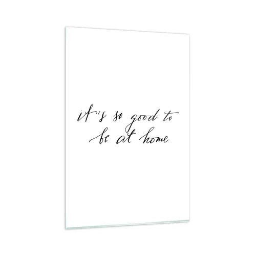 Schilderen op glas - De hele waarheid - 80x120 cm