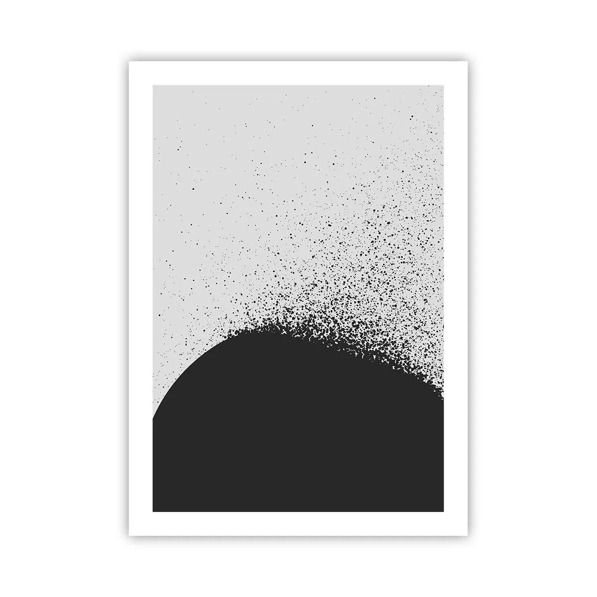 Poster - Beweging van moleculen - 50x70 cm