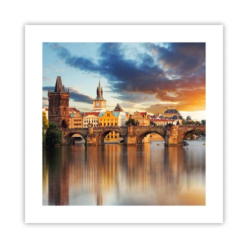 Poster - Eeuwenlang mooi - 40x40 cm