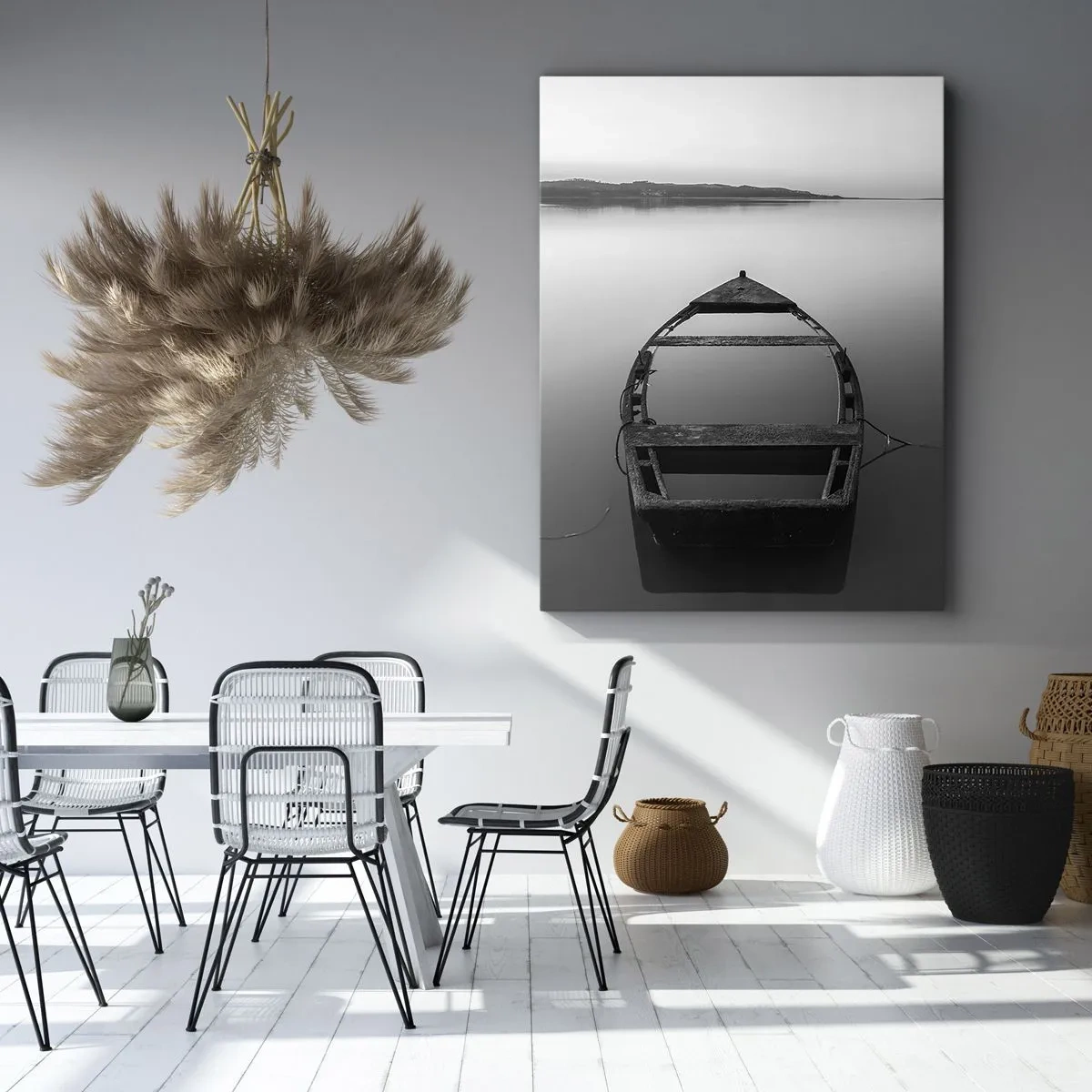 Schilderen op canvas - Verlangen en melancholie - 45x80 cm