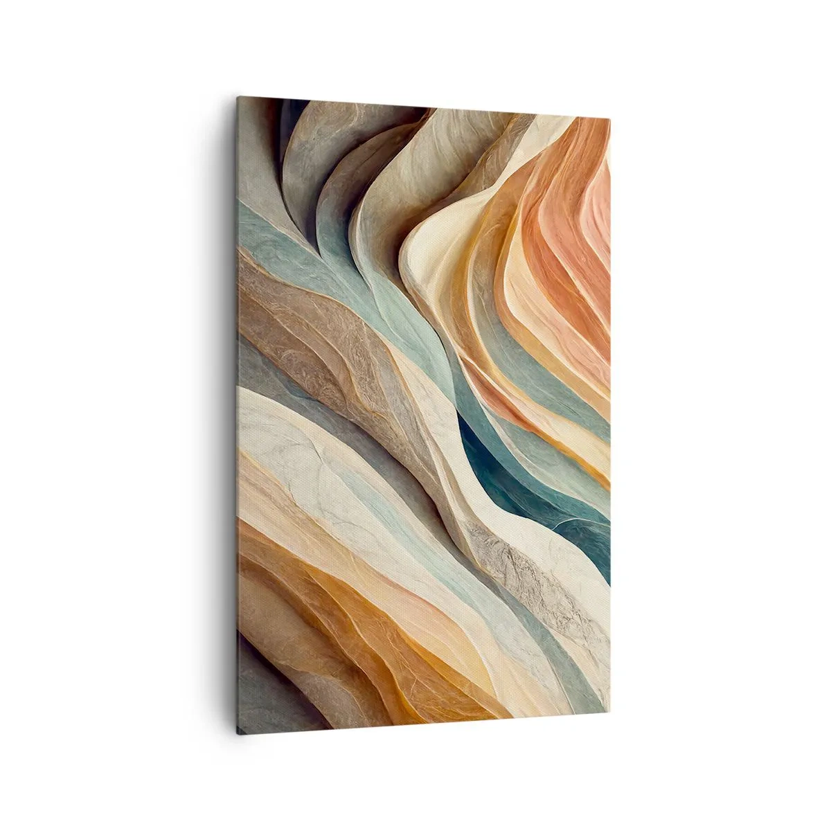 Schilderen op canvas - Het moment vóór de verandering - 80x120 cm