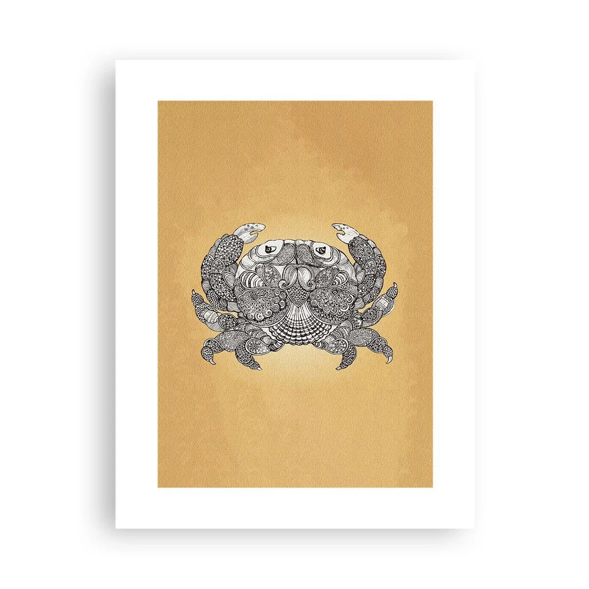 Poster - Verhalen van meneer Krabs - 30x40 cm