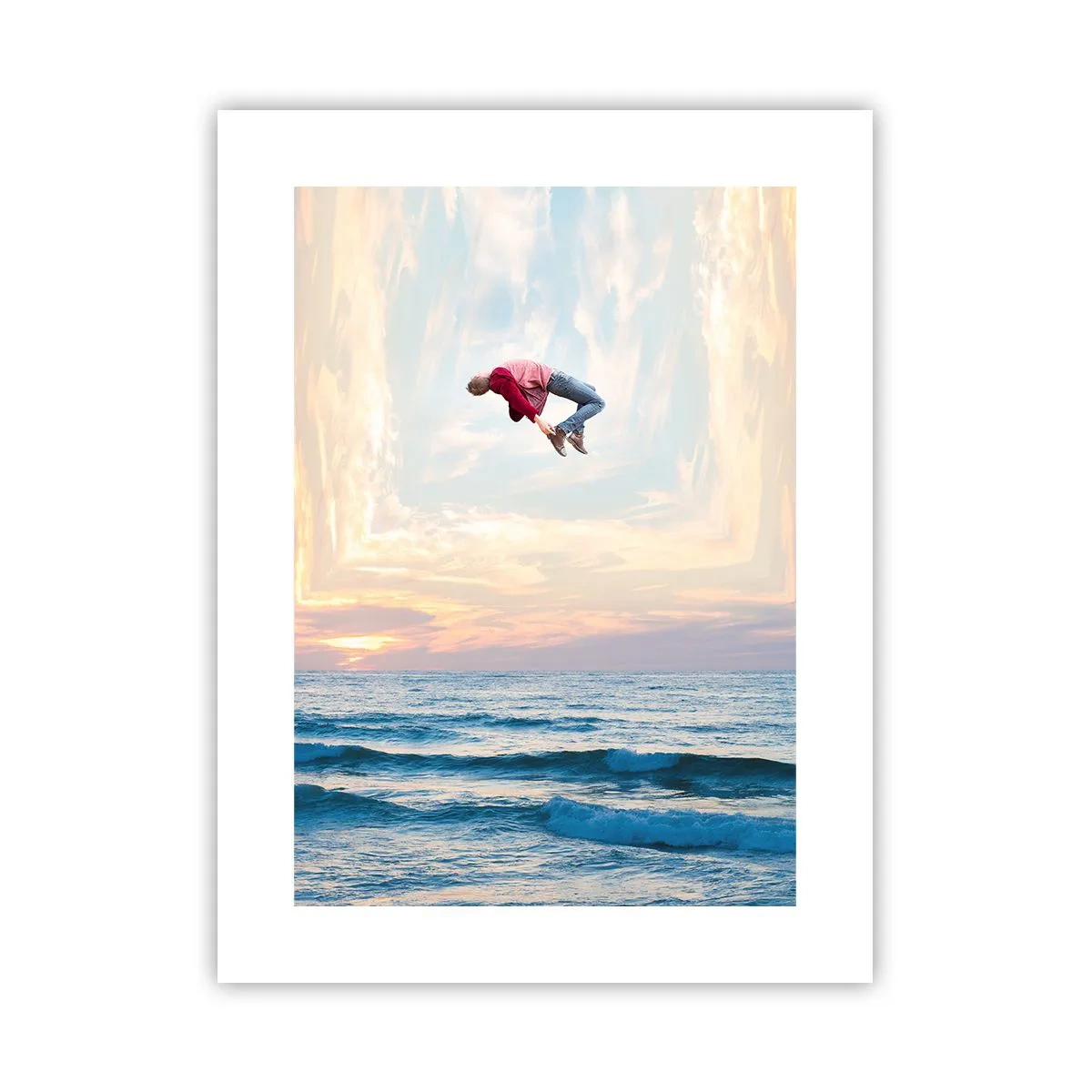 Poster - Naar een andere dimensie - 30x40 cm