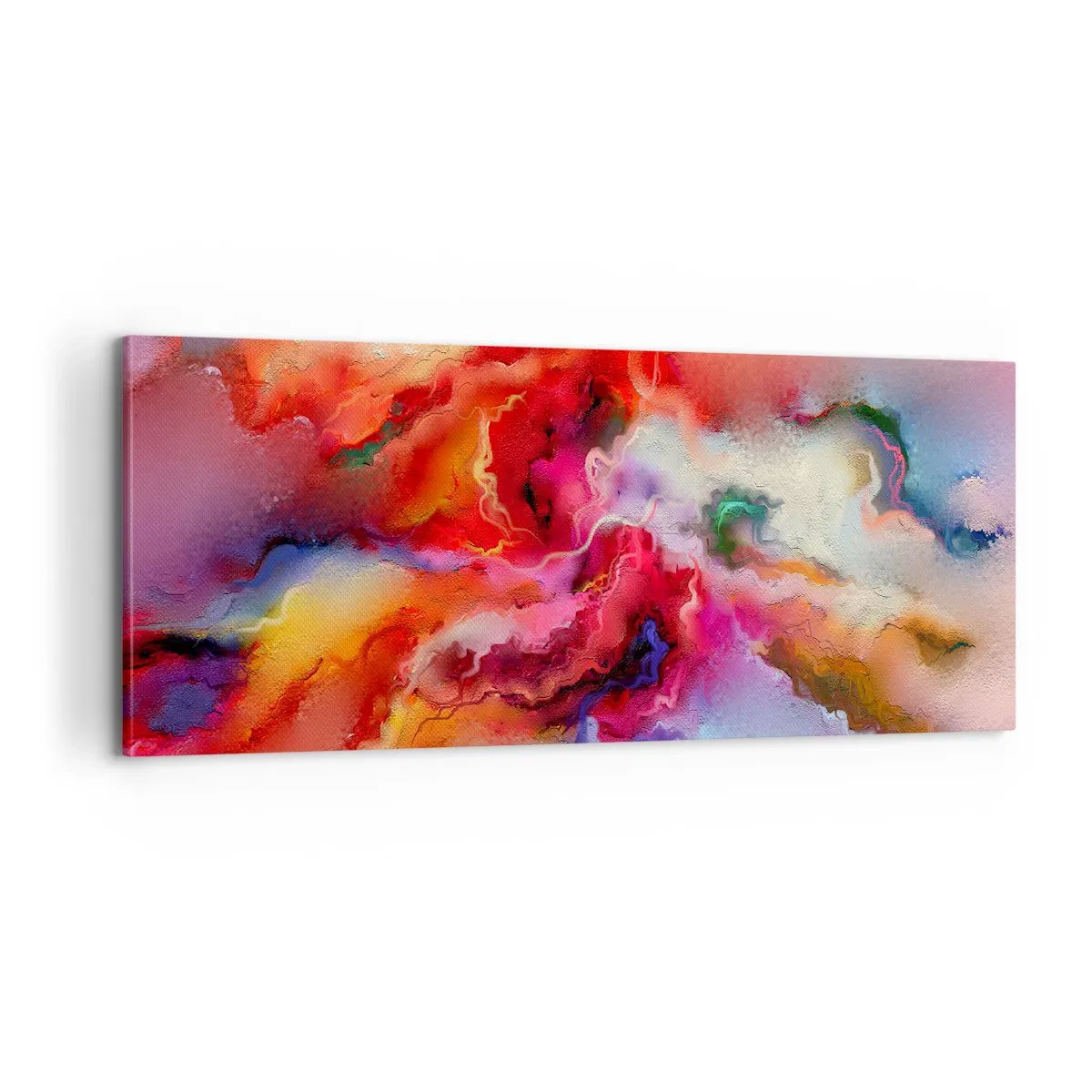 Schilderen op canvas - Hoe vang je dromen - rook - 100x40 cm