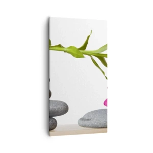 Schilderen op canvas - Kleuren van leven en duur - 55x100 cm