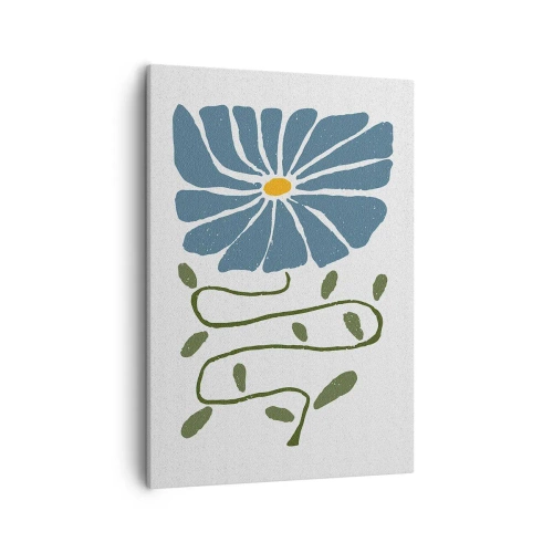 Schilderen op canvas - Van een tak tot een bloem - 50x70 cm