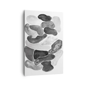 Schilderen op canvas - Rotsachtige abstractie - 80x120 cm