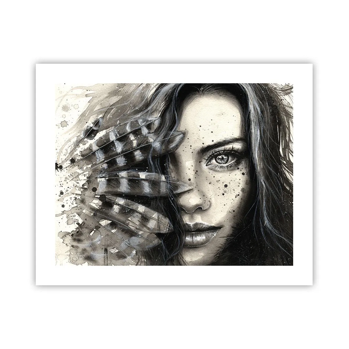 Poster - Wilde schoonheid - 50x40 cm