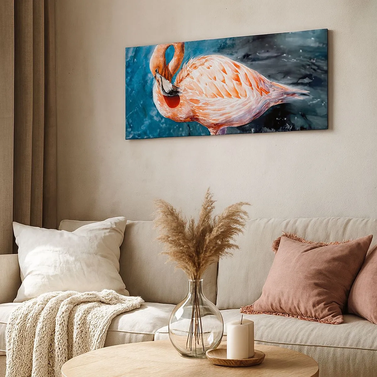 Schilderen op canvas - Decoratief van aard - 100x40 cm