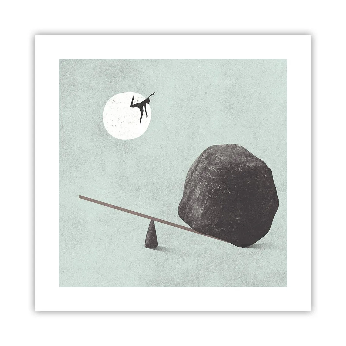 Poster - Vervulde dromen - 40x40 cm